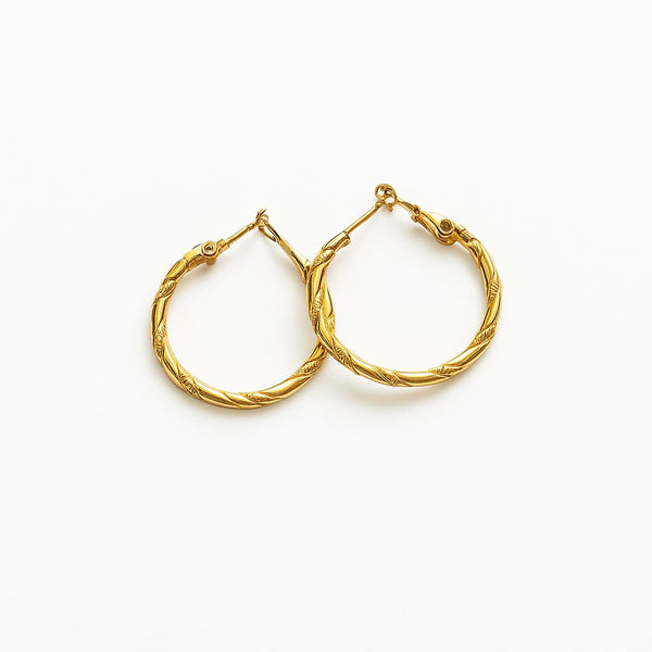 Twisted Hoops                                         (A-E2119)